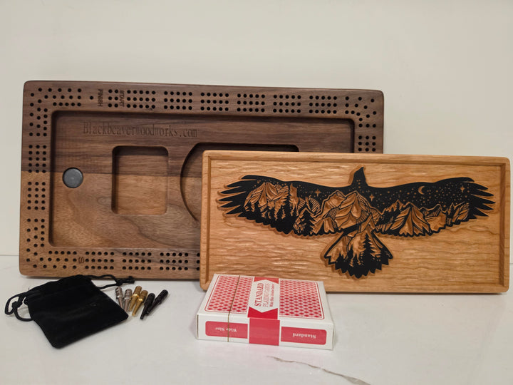 Cribbage Boards That Celebrate Wildlife: From Eagles To Dragonflies