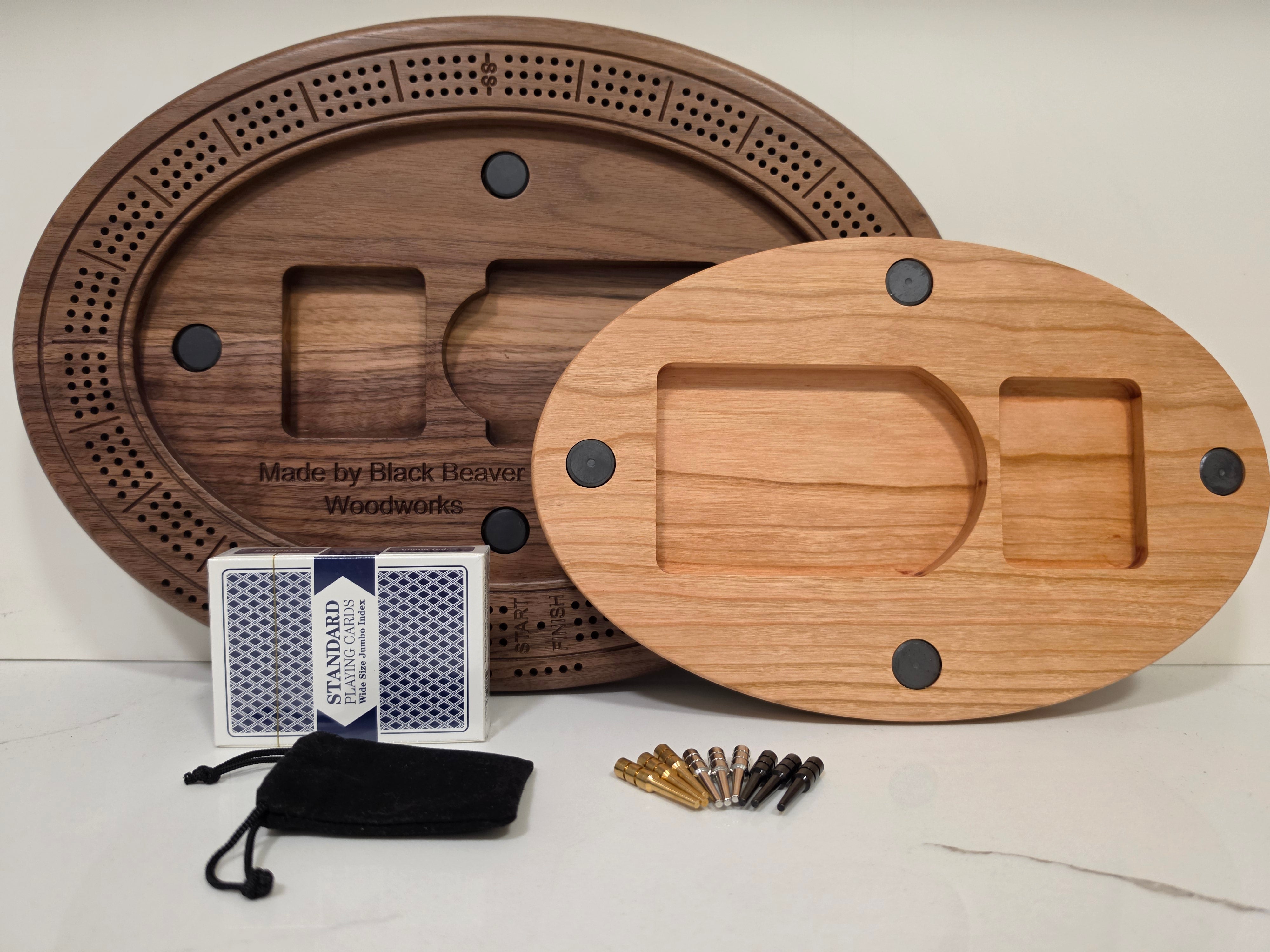 Bald Eagle Cribbage Board