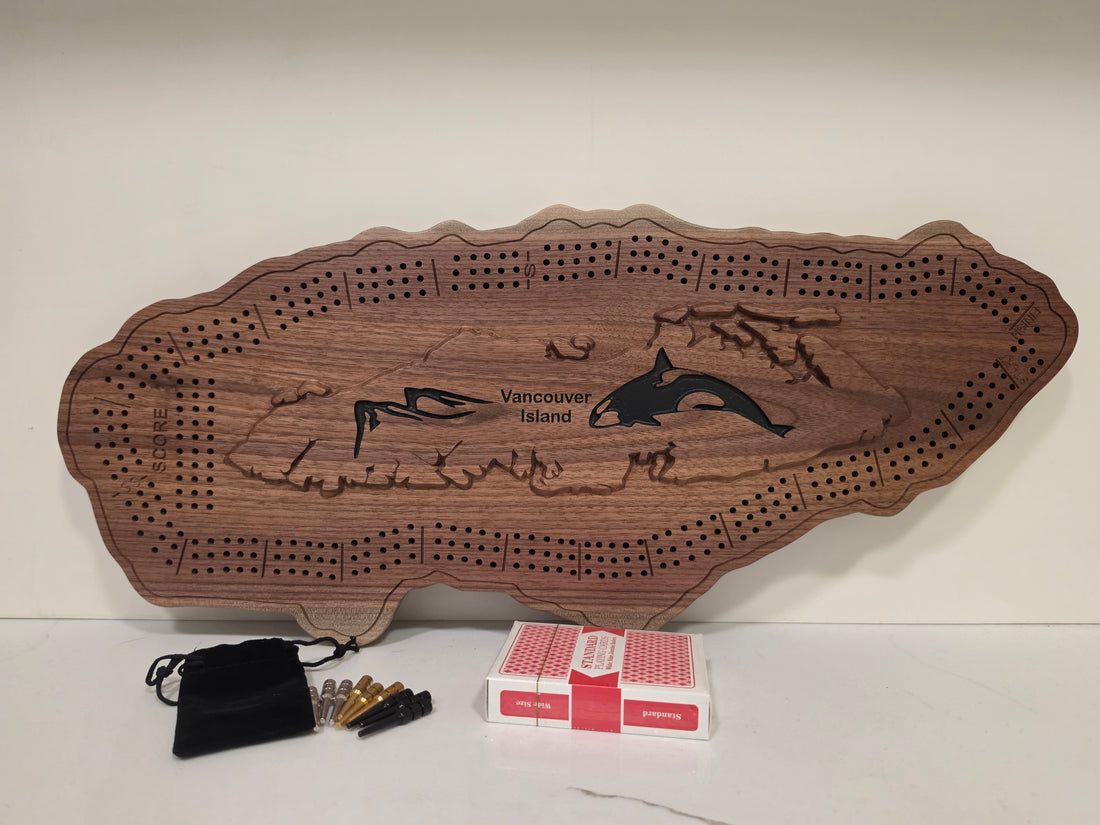Vancouver Island Crib Board