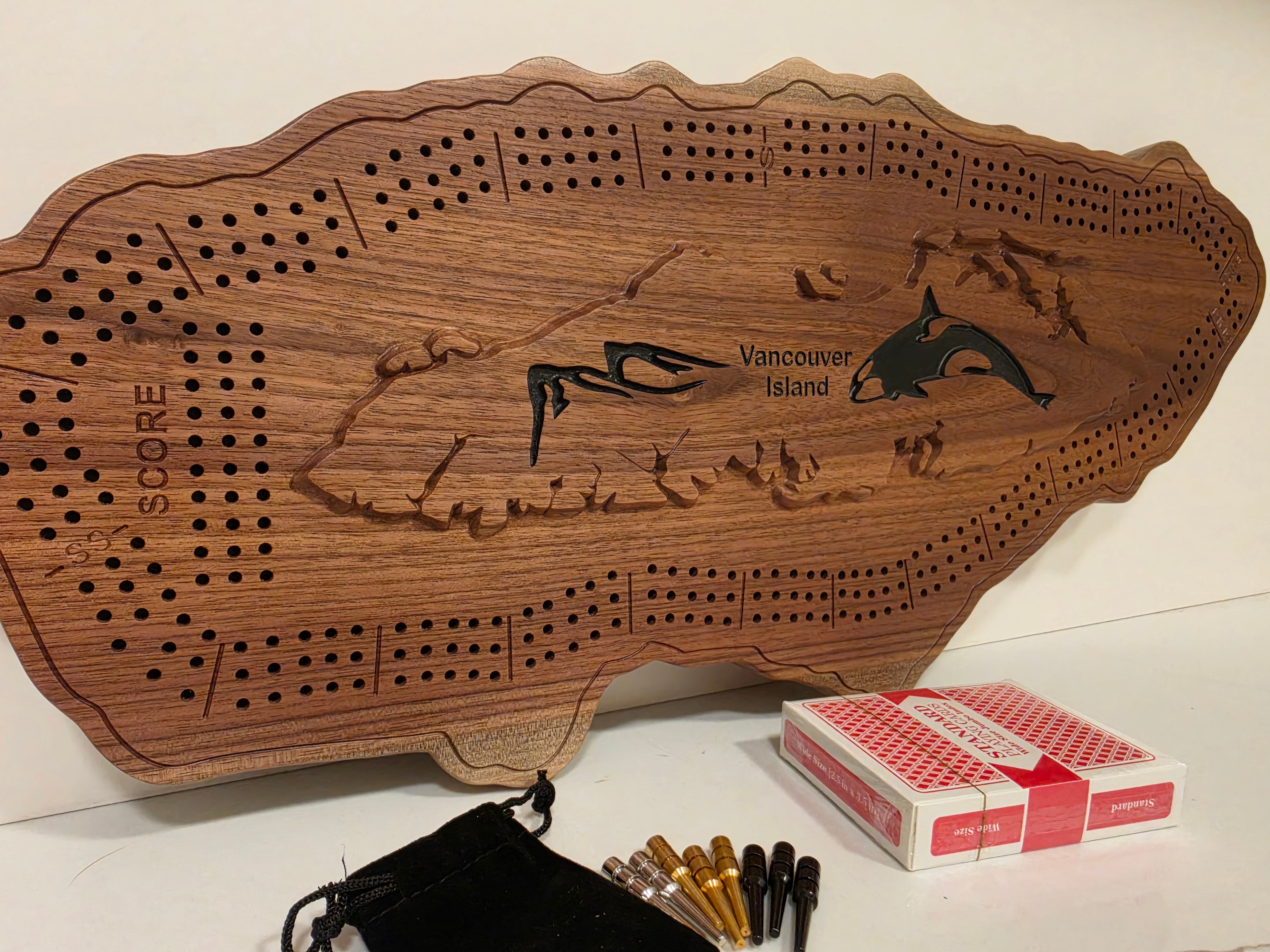 Vancouver Island Crib Board