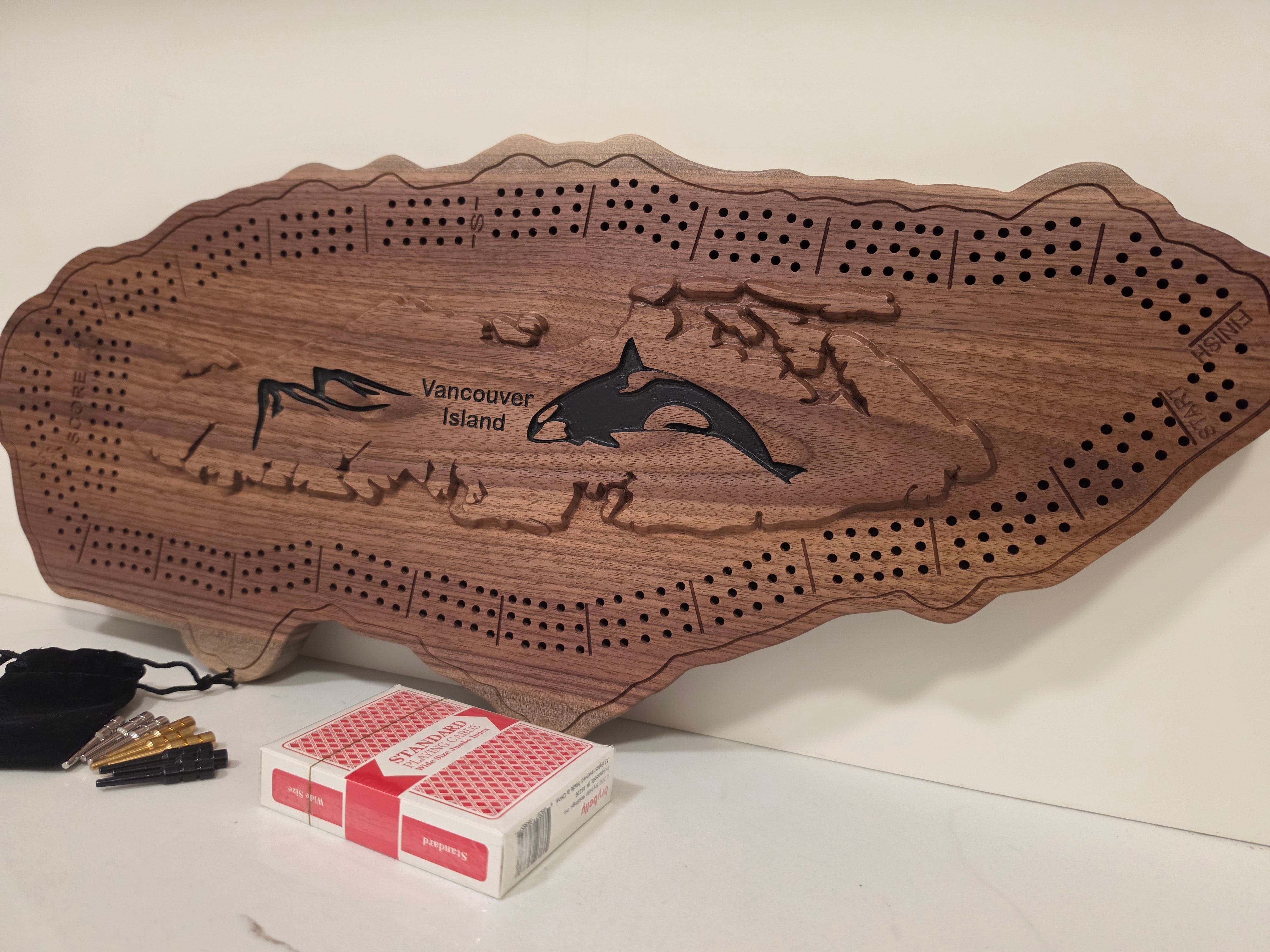 Vancouver Island Crib Board