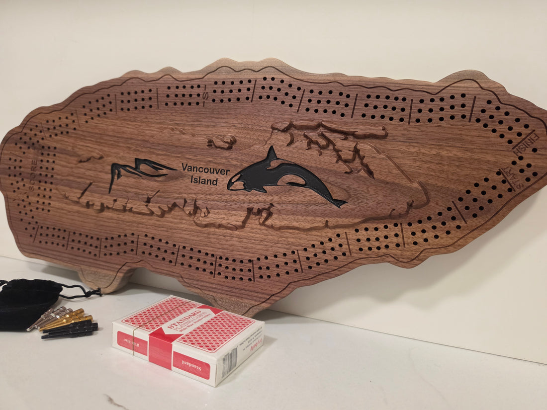 Vancouver Island Crib Board