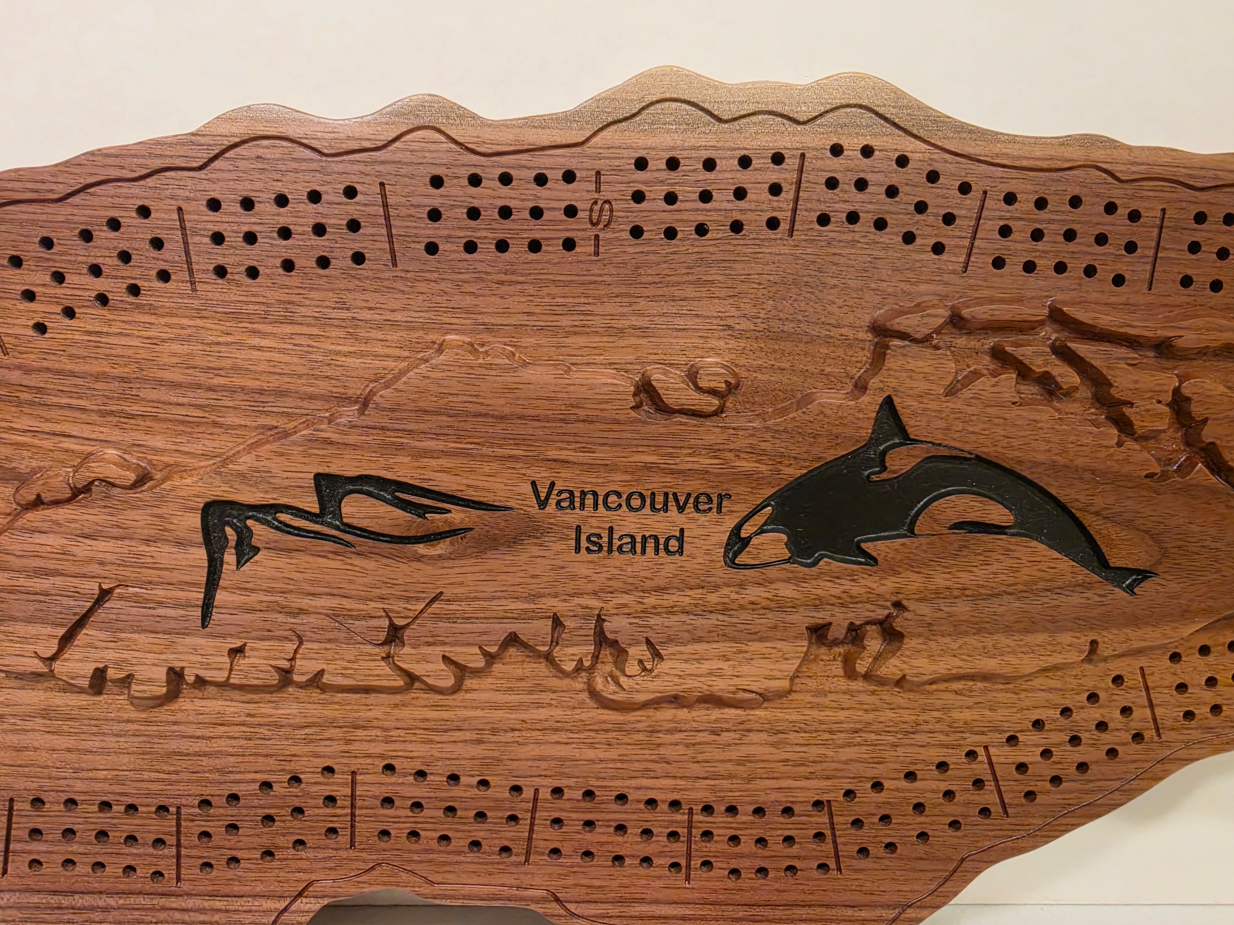 Vancouver Island Crib Board