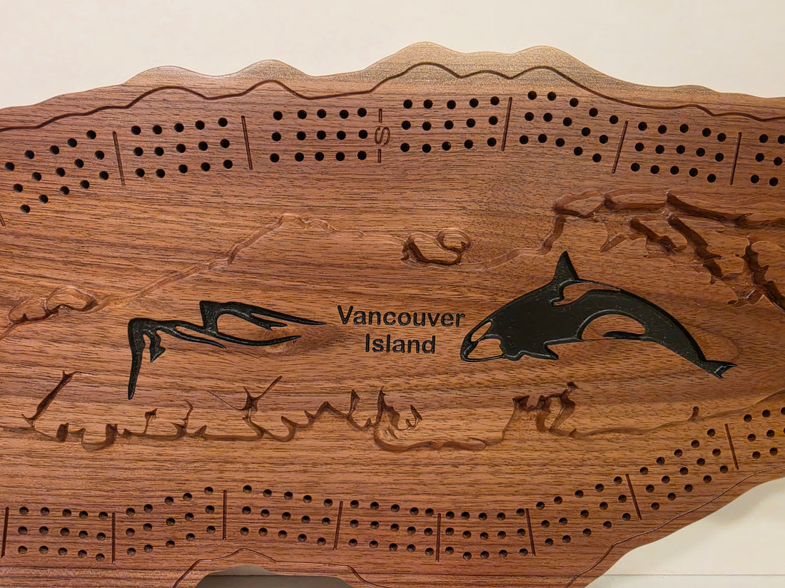 Vancouver Island Crib Board