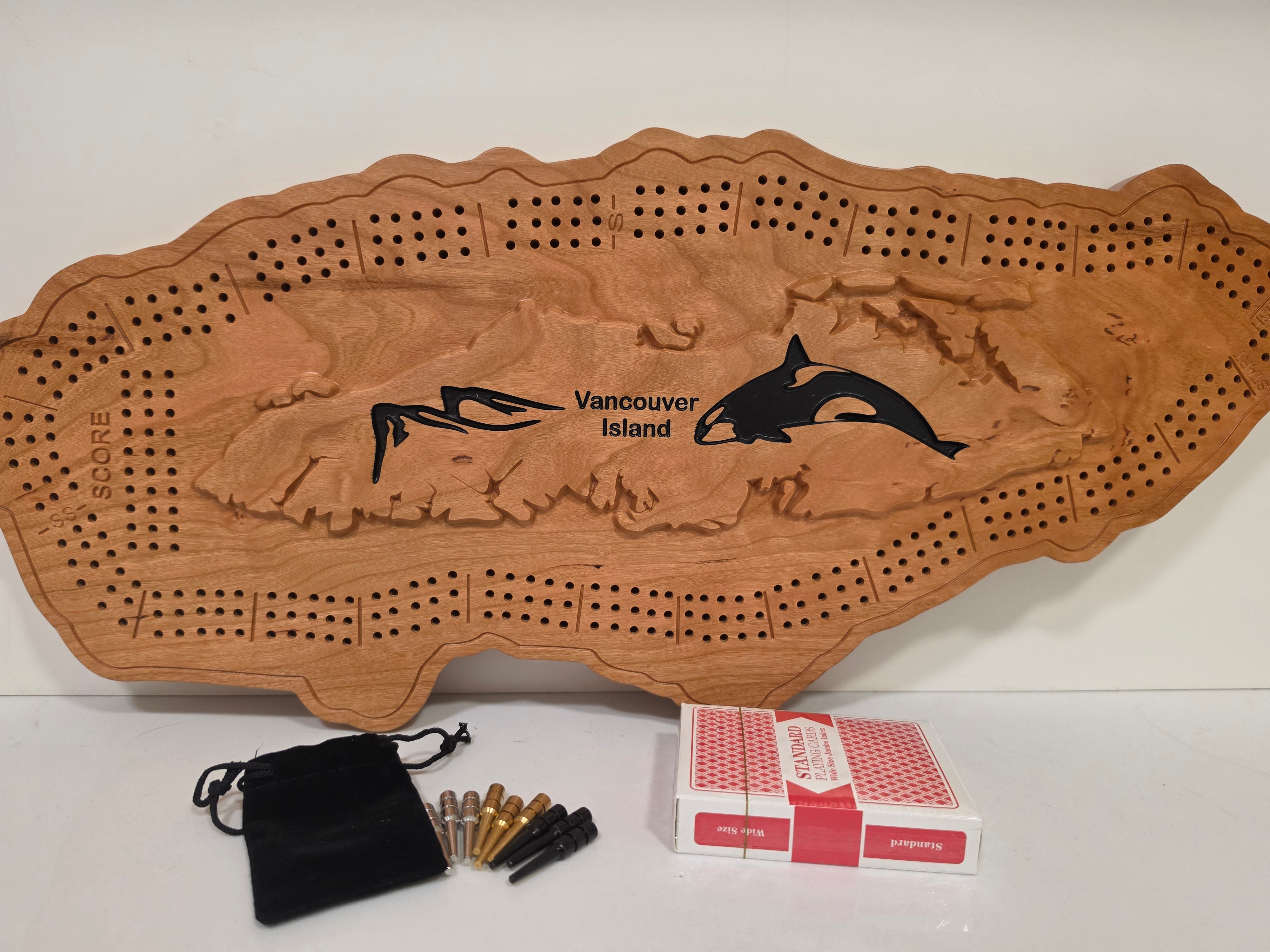 Vancouver Island Crib Board