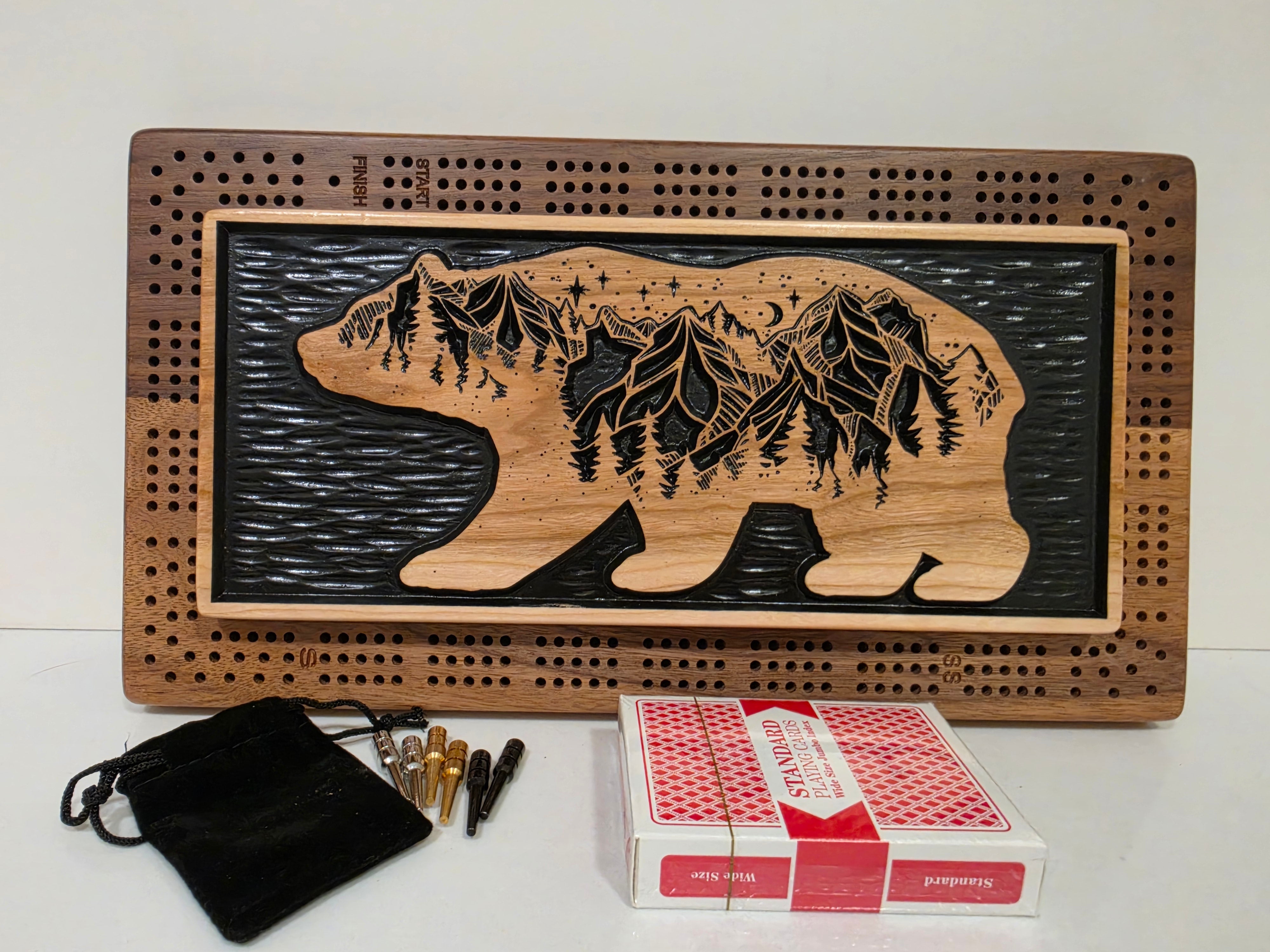 Black Bear Crib Board
