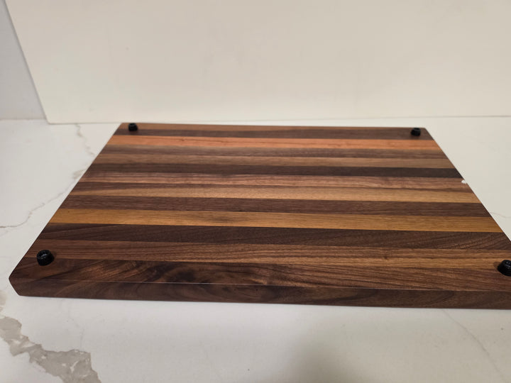 Edge Grain Walnut and Maple Cutting Board