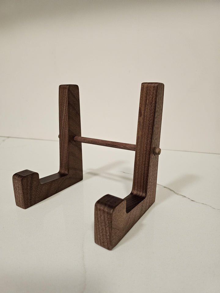 Small Black Walnut Multi-Use Stand,crib boards, Cell Phone, Tablet, smaller Cookbook