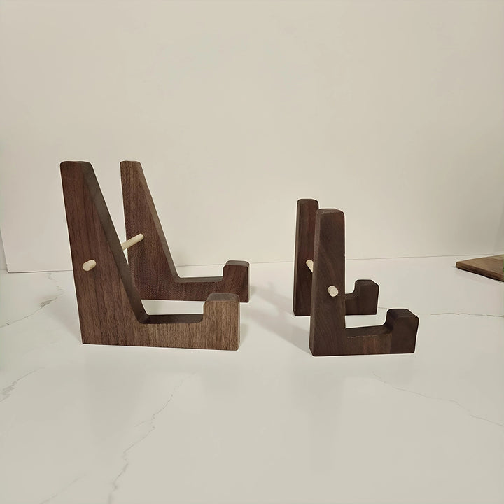 Large Adjustable Cribbage Board Stand – Handcrafted Wood Display Stand