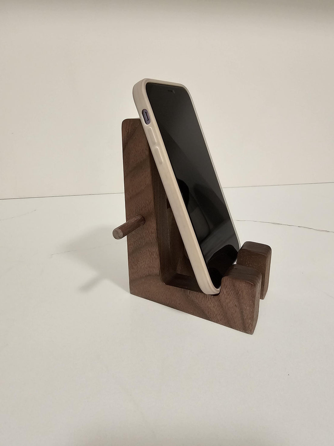 Small Black Walnut Multi-Use Stand,crib boards, Cell Phone, Tablet, smaller Cookbook