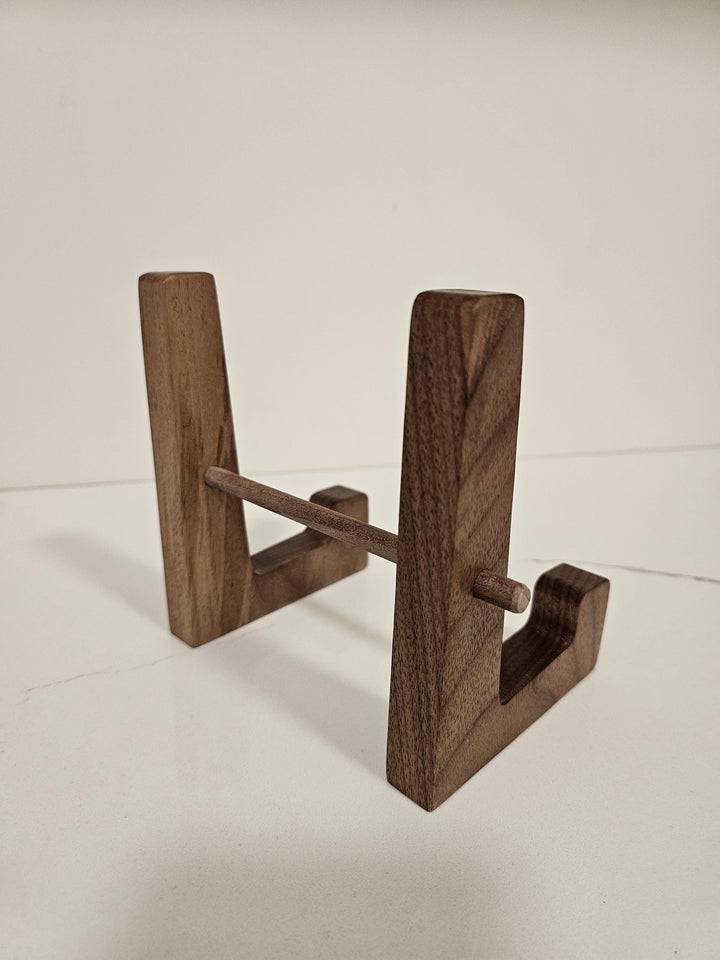 Small Black Walnut Multi-Use Stand,crib boards, Cell Phone, Tablet, smaller Cookbook